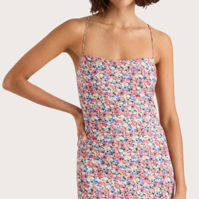 Faithfull The Brand Lusia Midi Dress Valerie Floral Multi - Image 2