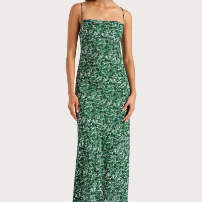 Faithfull The Brand Lusia Maxi Dress Oak - Image 1