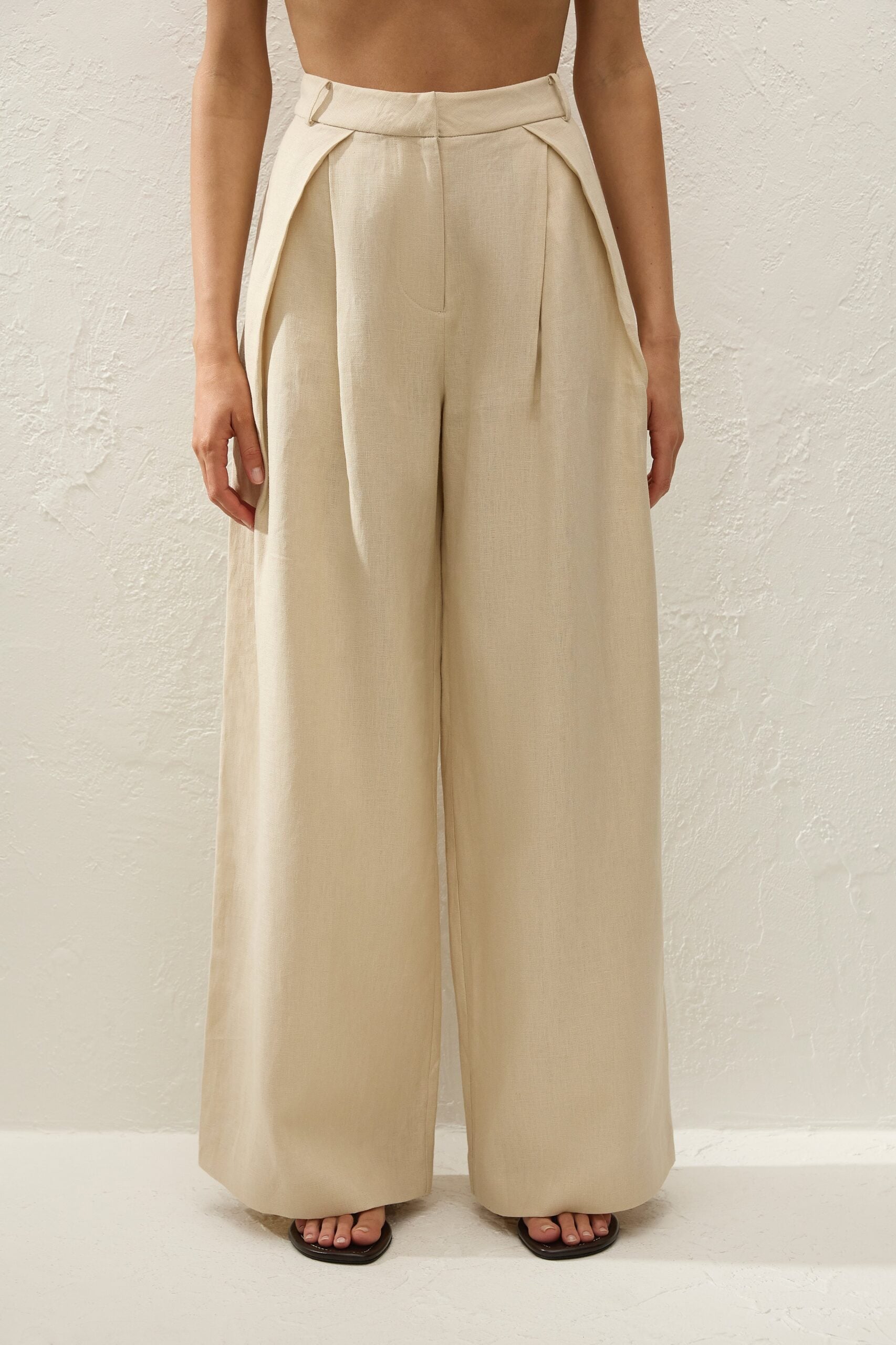 Faithfull The Brand Sofia Trouser Panna - Image 2