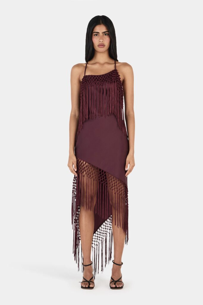 Hansen & Gretel Valencia Dress Wine - Image 1