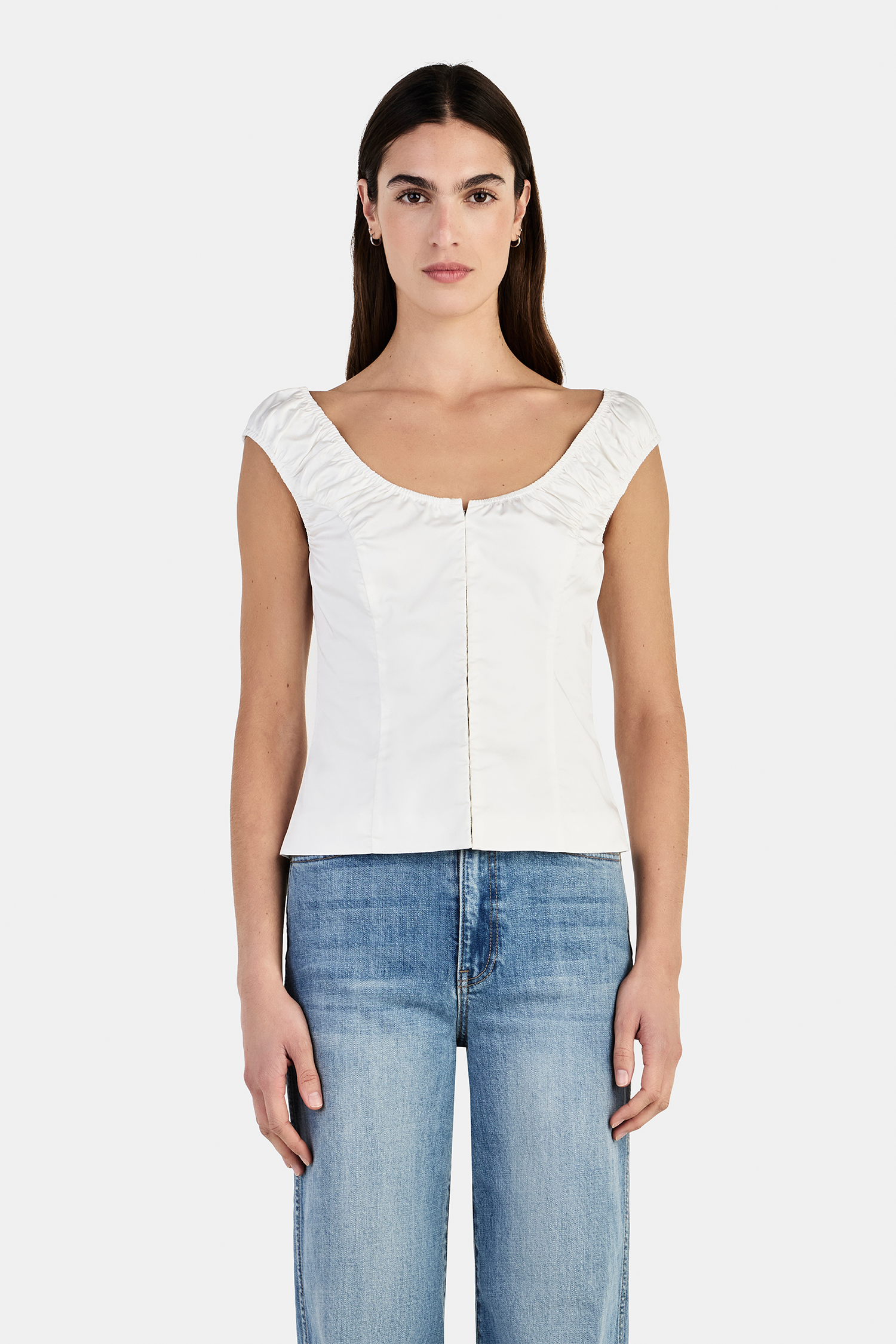 Hansen & Gretel Tully Top Ivory - Image 1