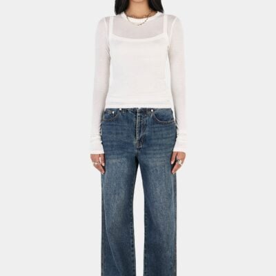 Hansen & Gretel Tommi Denim Jeans Grey Wash - Image 1