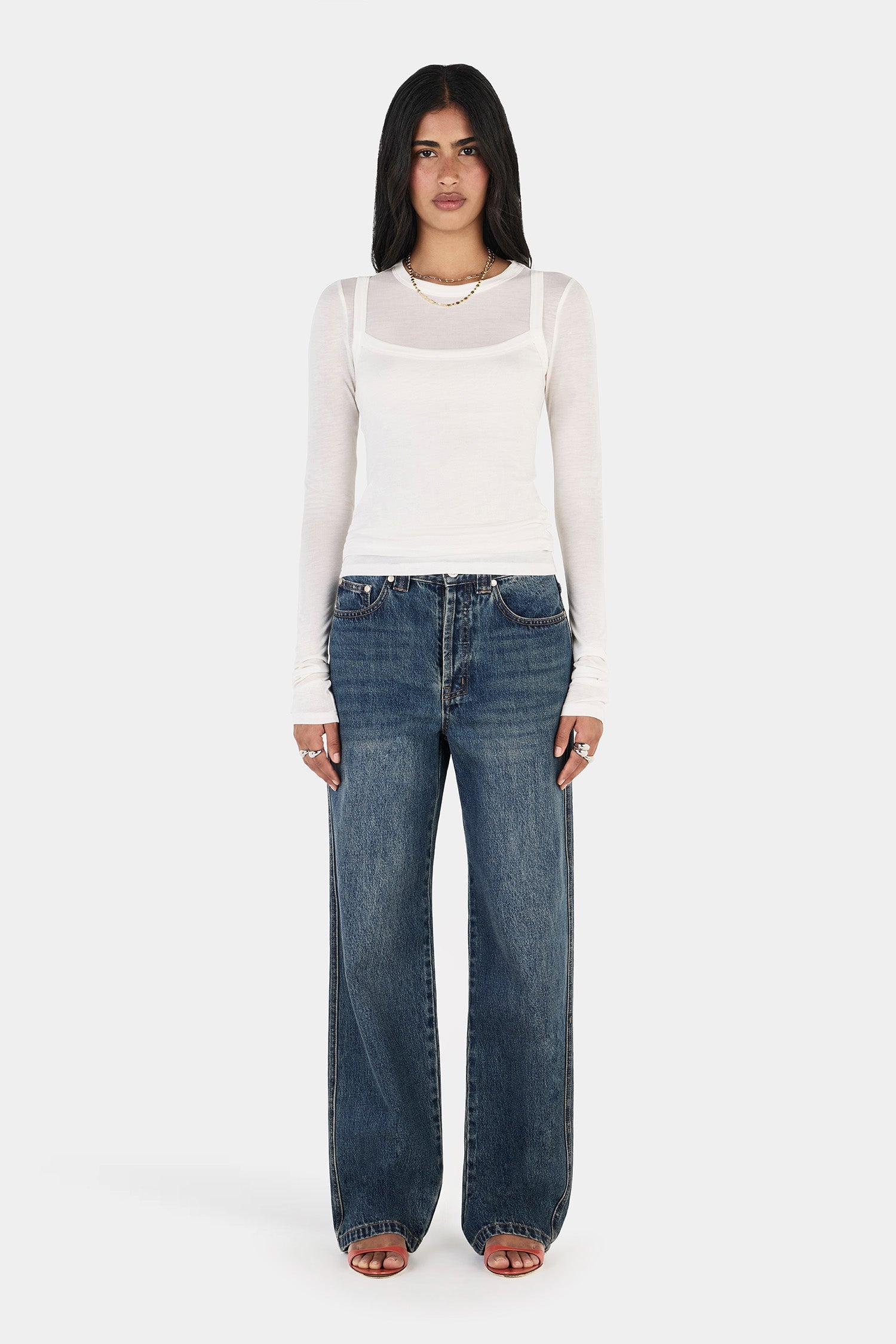 Hansen & Gretel Tommi Denim Jeans Grey Wash