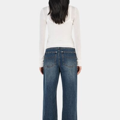 Hansen & Gretel Tommi Denim Jeans Grey Wash - Image 2