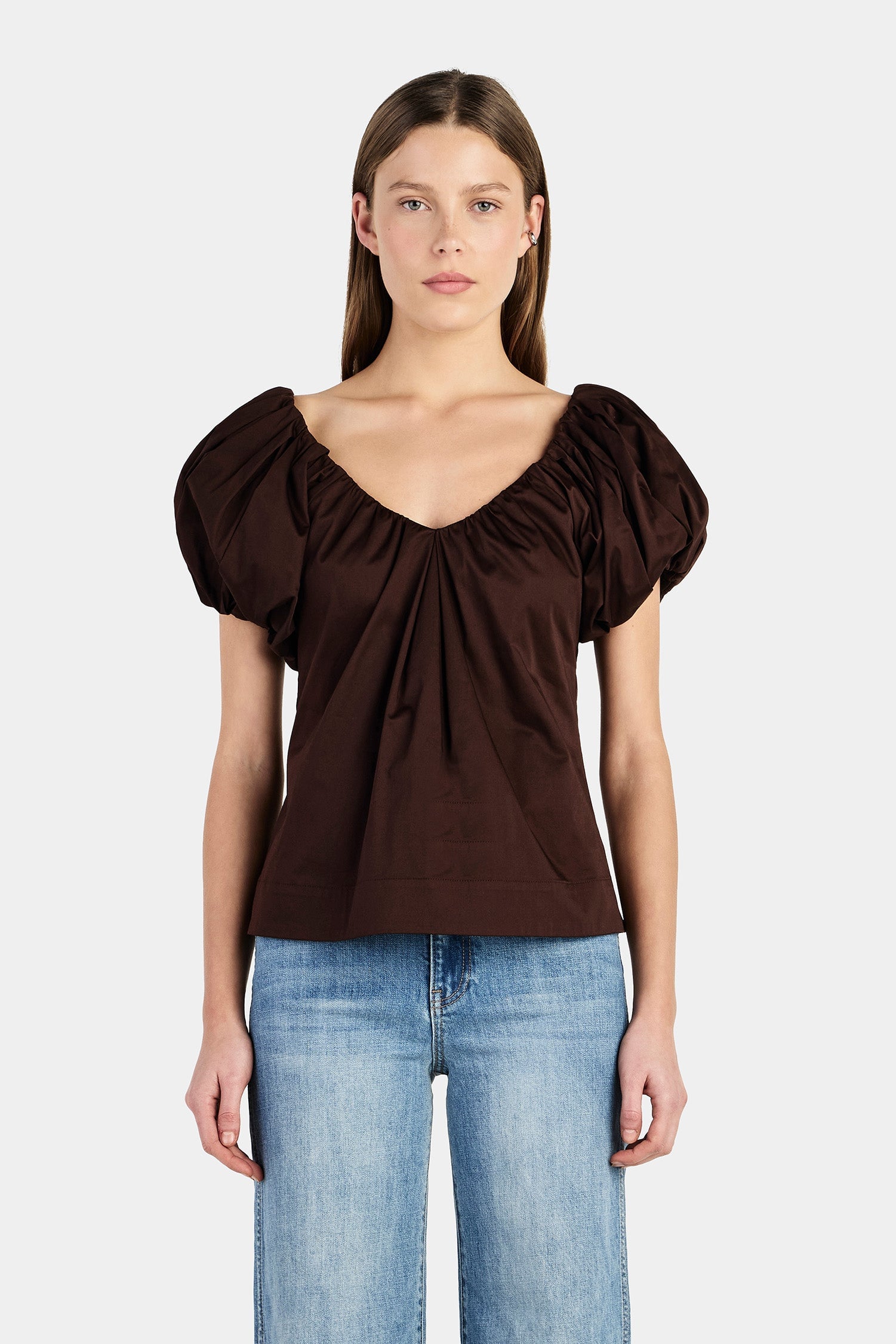 Hansen & Gretel Thandie Top Chocolate - Image 1
