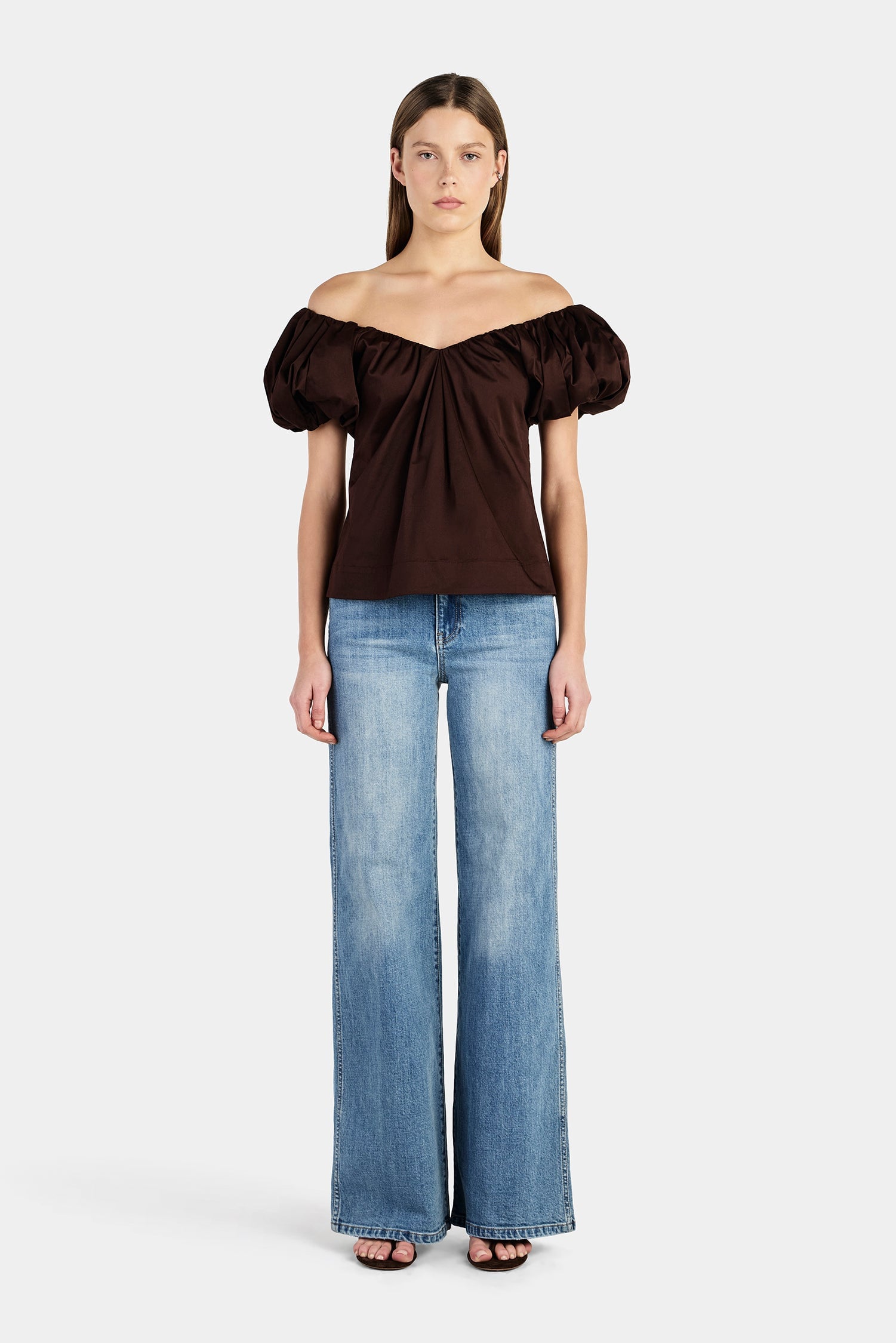 MNHAG051026015908009_3 Hansen & Gretel Thandie Top Chocolate - Image 3