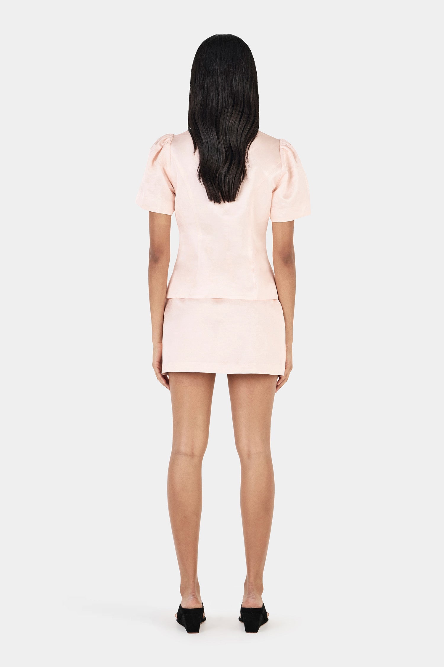 Hansen & Gretel Teller Skirt Pink - Image 2