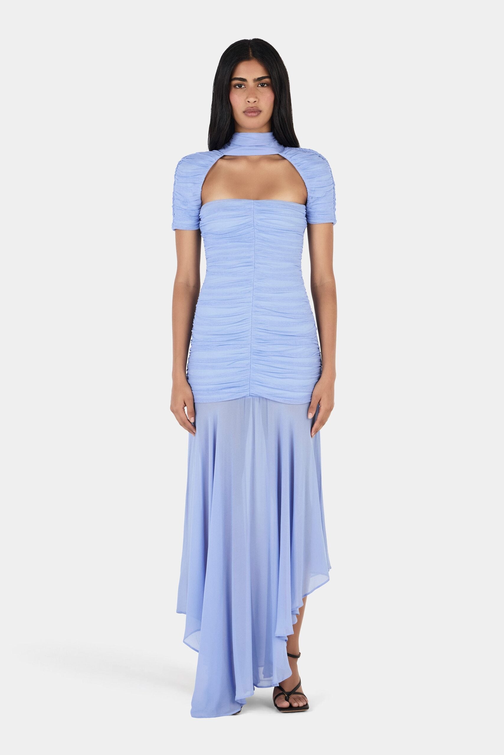 Hansen & Gretel Simona Maxi Dress Hydrangea - Image 1