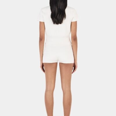 Hansen & Gretel Remy Boucle Top Ivory - Image 2