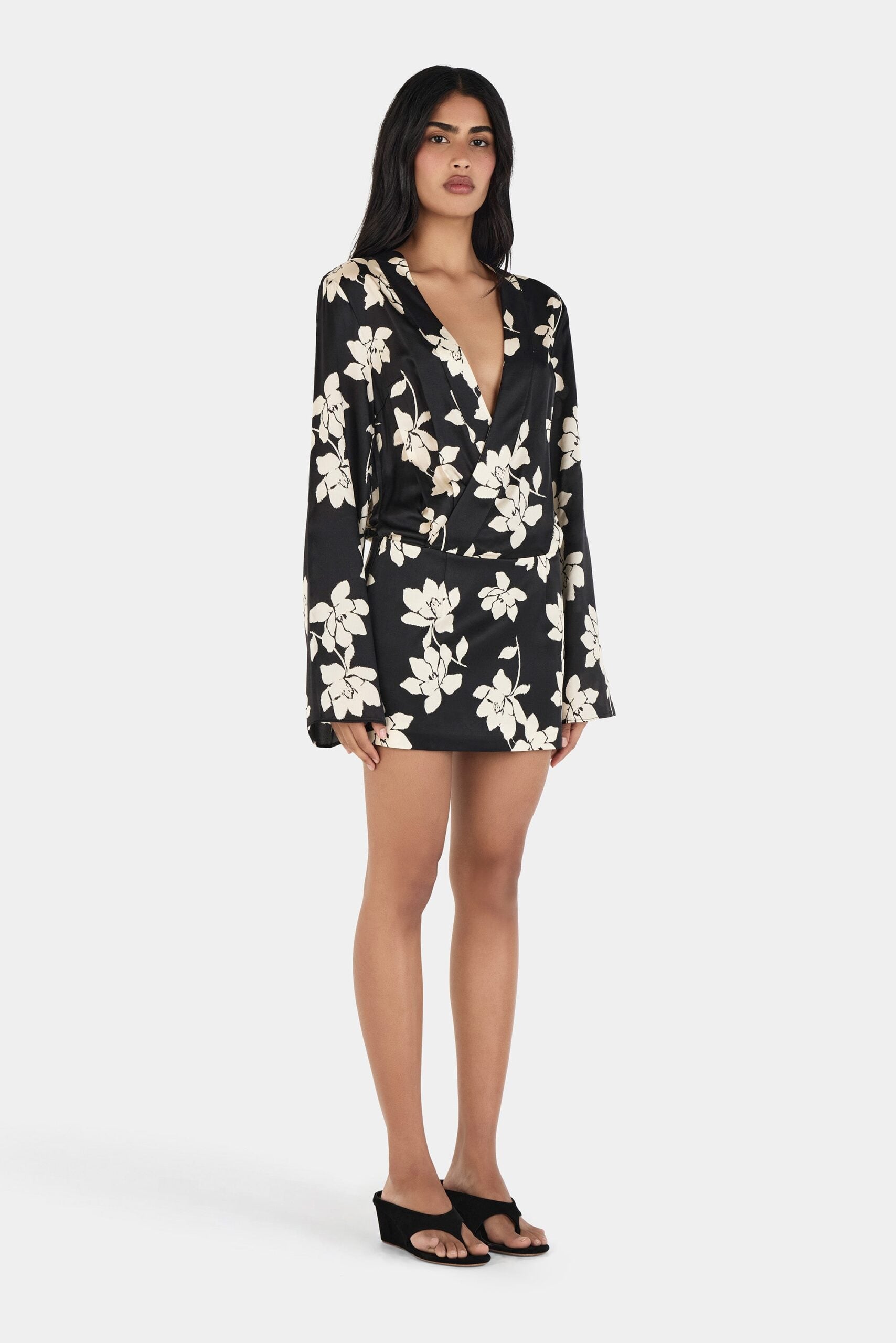 MNHAG051026015908026_3 Hansen & Gretel Marley Dress Nighthorn Flora - Image 3