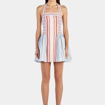 Hansen & Gretel Kimba Mini Dress Stripe - Image 1
