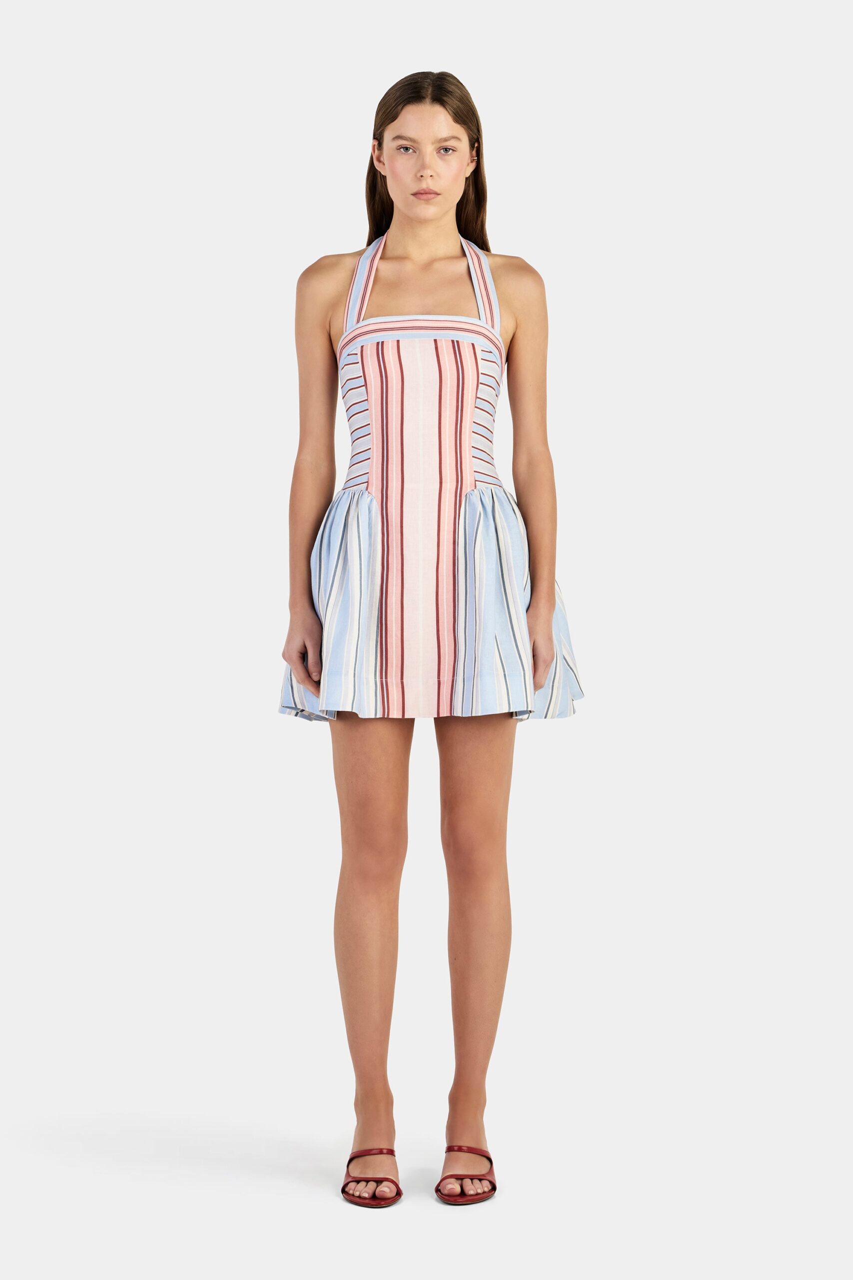 Hansen & Gretel Kimba Mini Dress Stripe - Image 1
