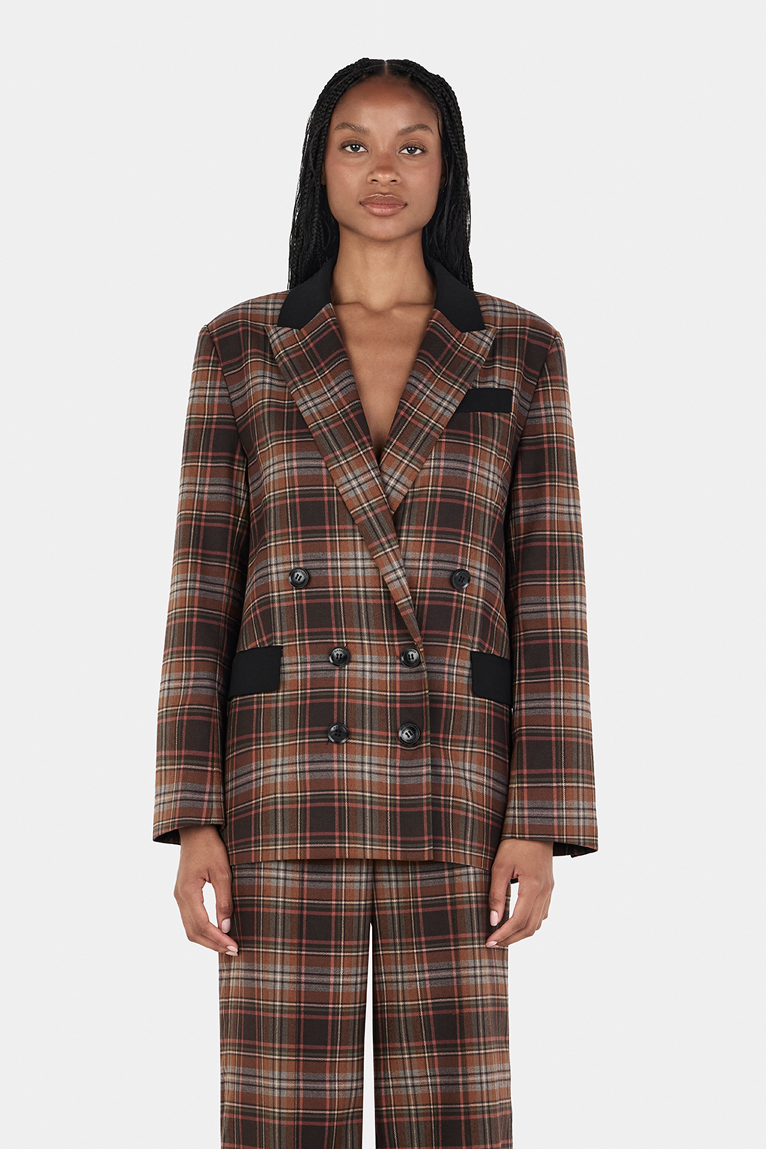 Hansen & Gretel Kat Blazer Tartan - Image 1
