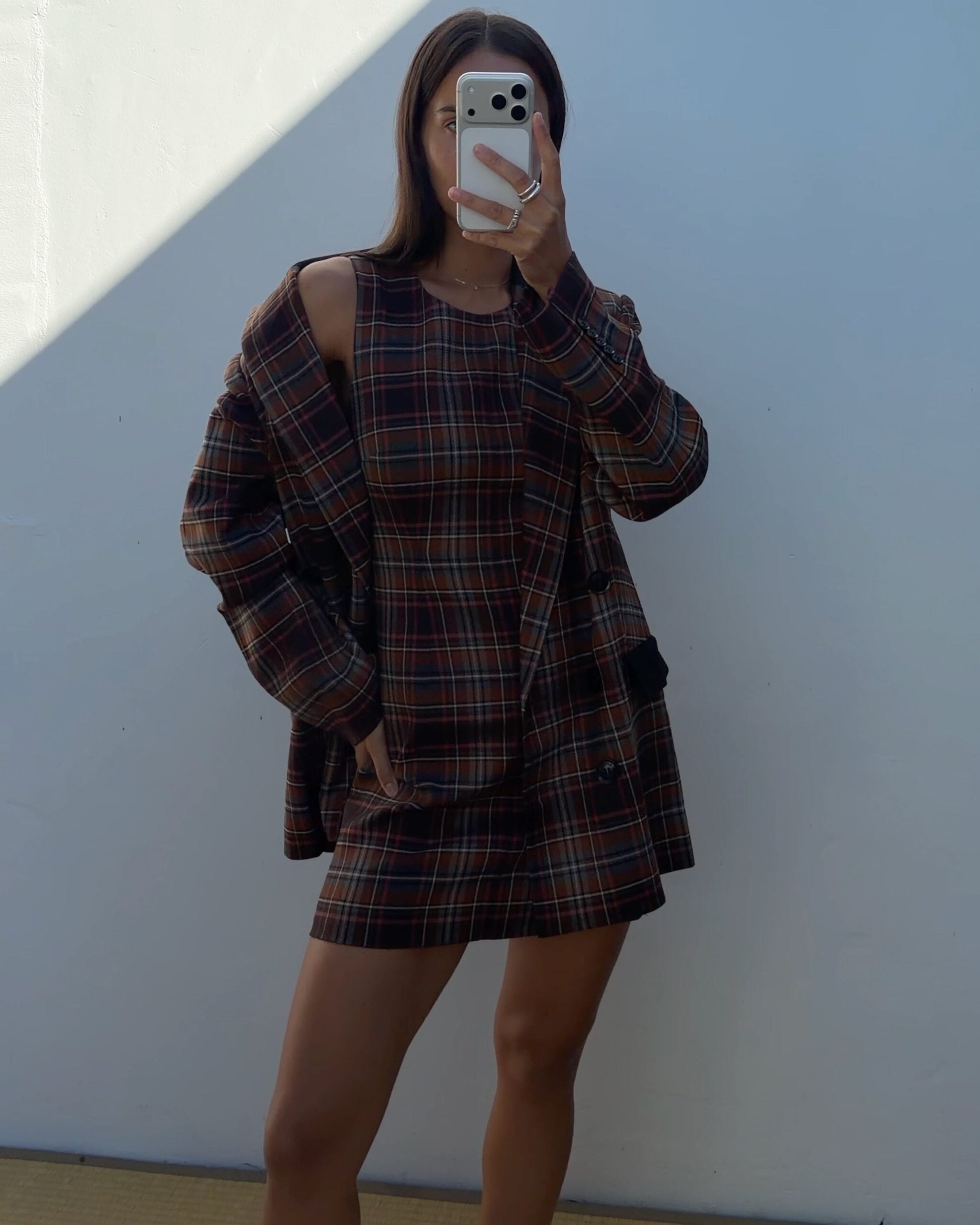 Hansen & Gretel Kat Blazer Tartan - Image 2