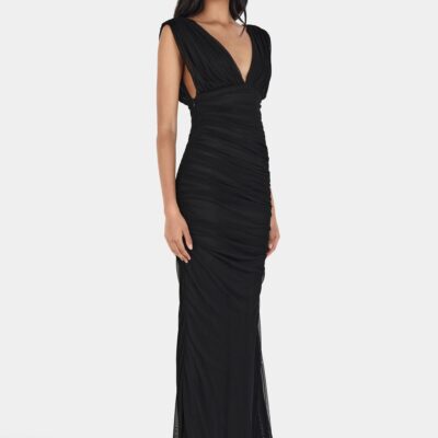 Hansen & Gretel Joey Maxi Dress Black - Image 2