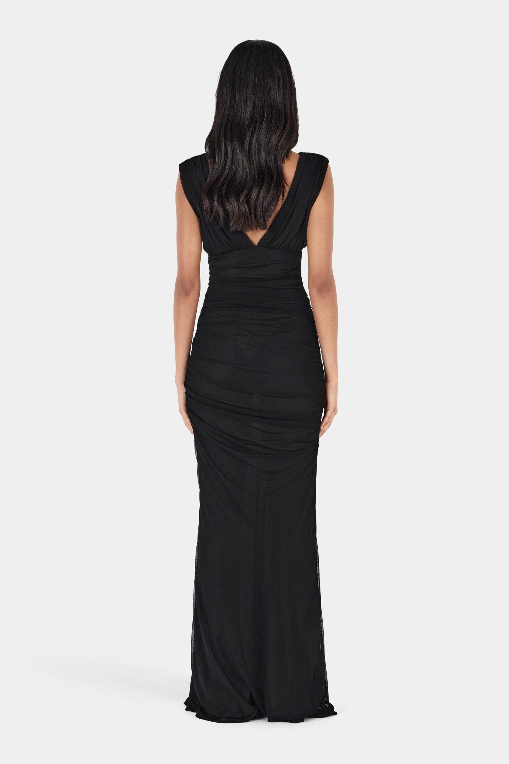 Hansen & Gretel Joey Maxi Dress Black - Image 3