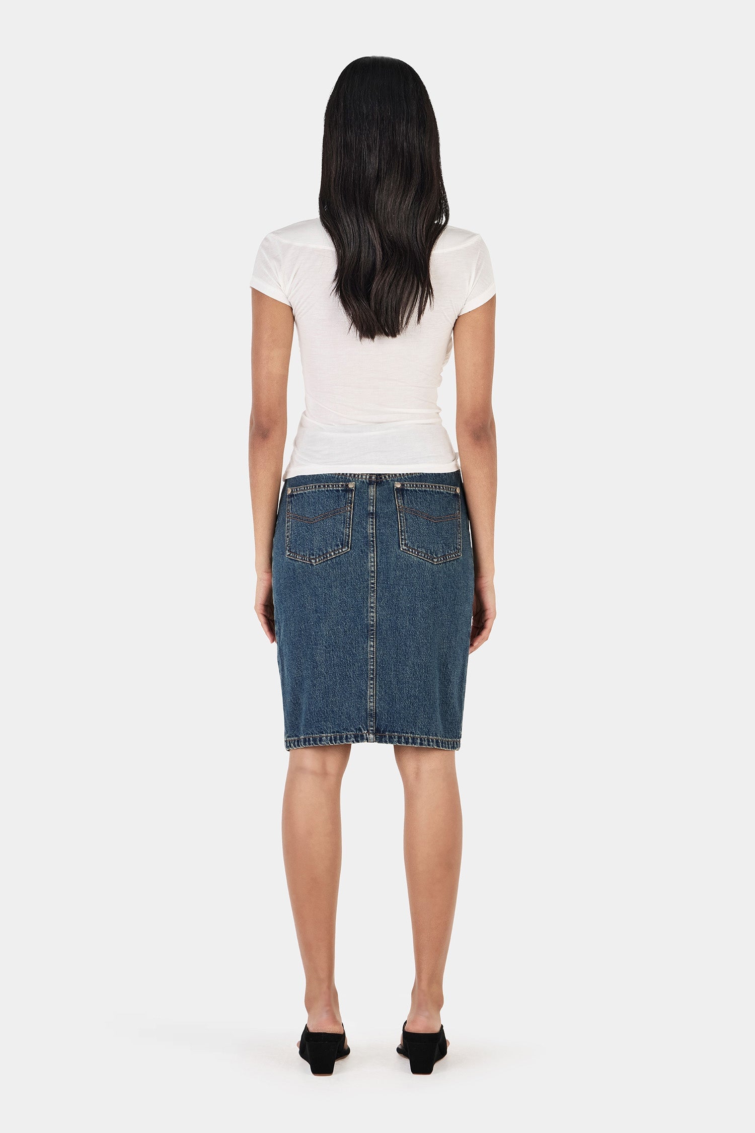Hansen & Gretel Jax Jersey Top Ivory - Image 2