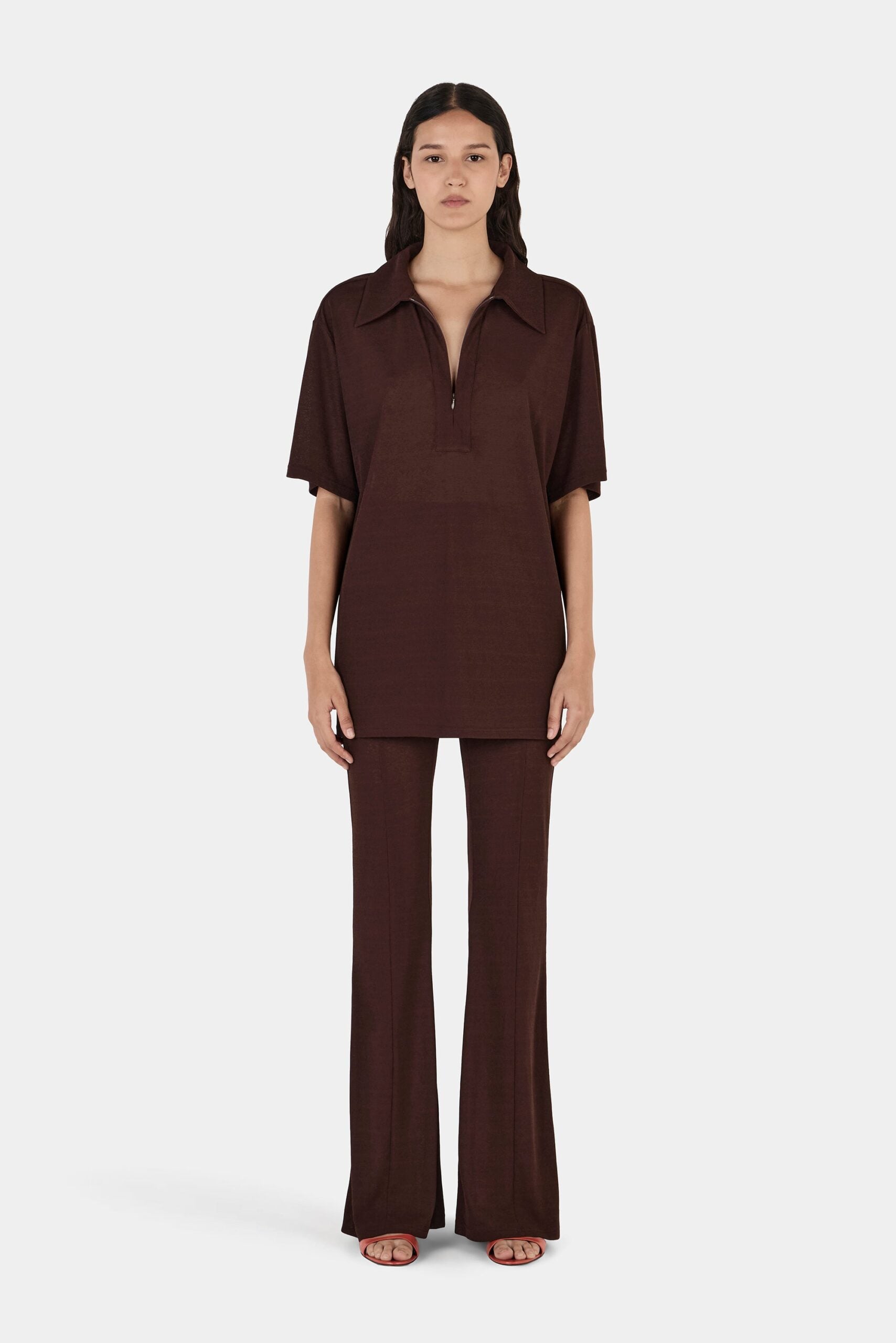 Hansen & Gretel Jasper Flares Choc - Image 1