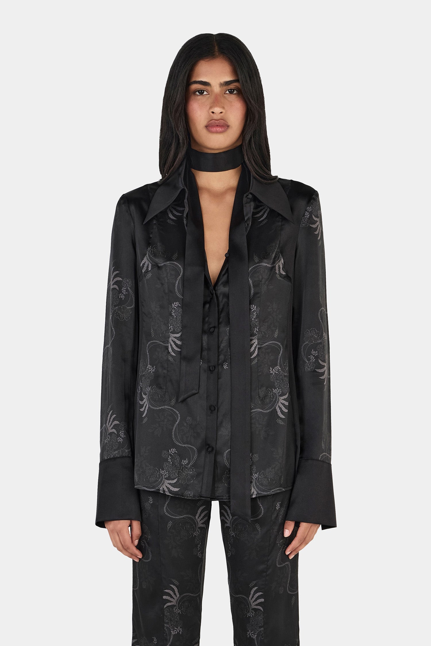 Hansen & Gretel Jasmine Blouse Belladonnas Shadow - Image 1