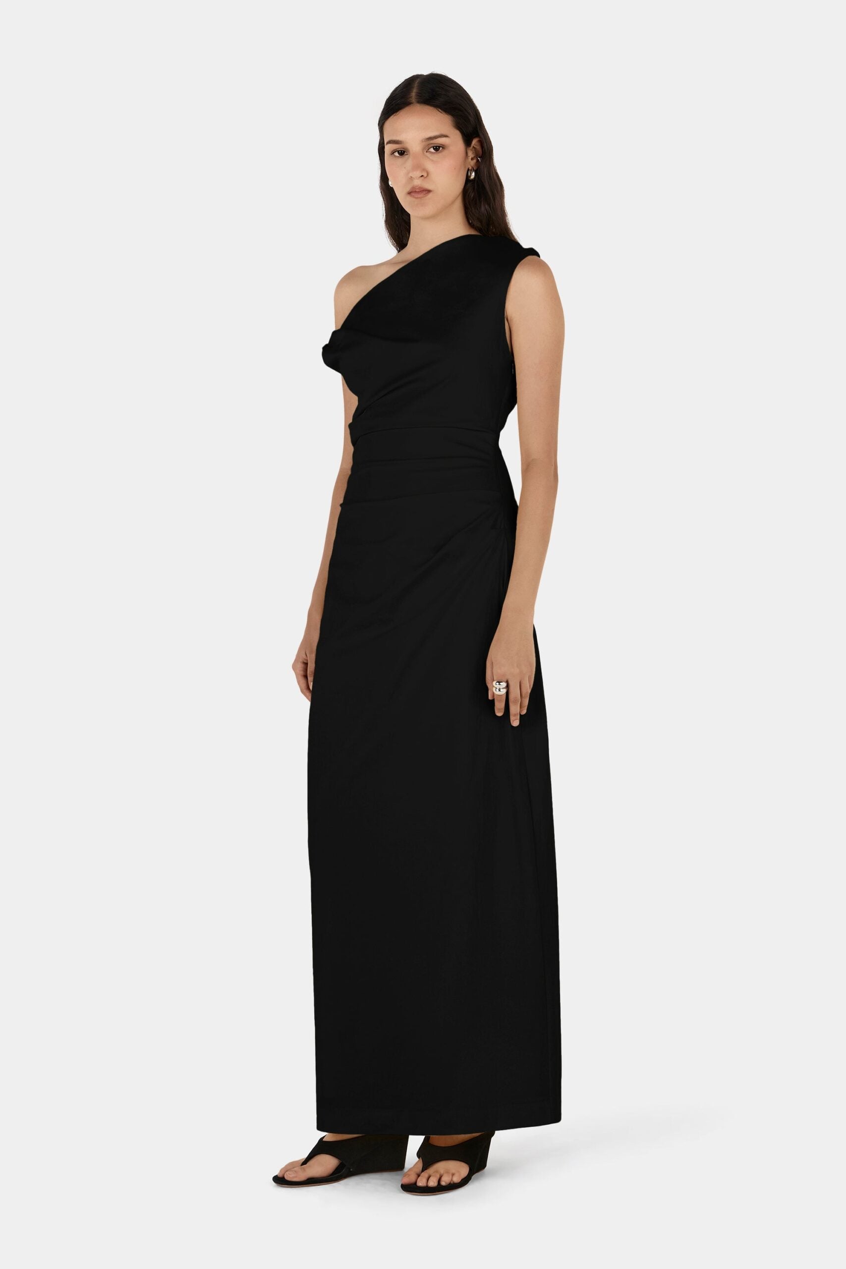 Hansen & Gretel Farris Dress Black - Image 3