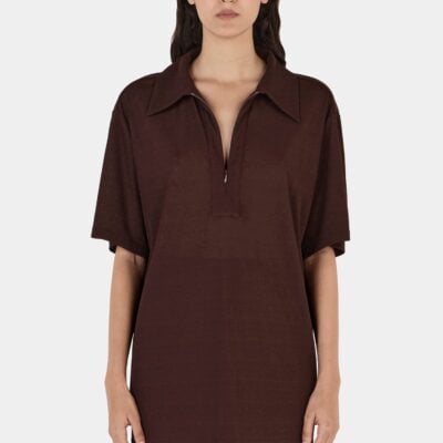 Hansen & Gretel Deluca Shirt Choc - Image 1
