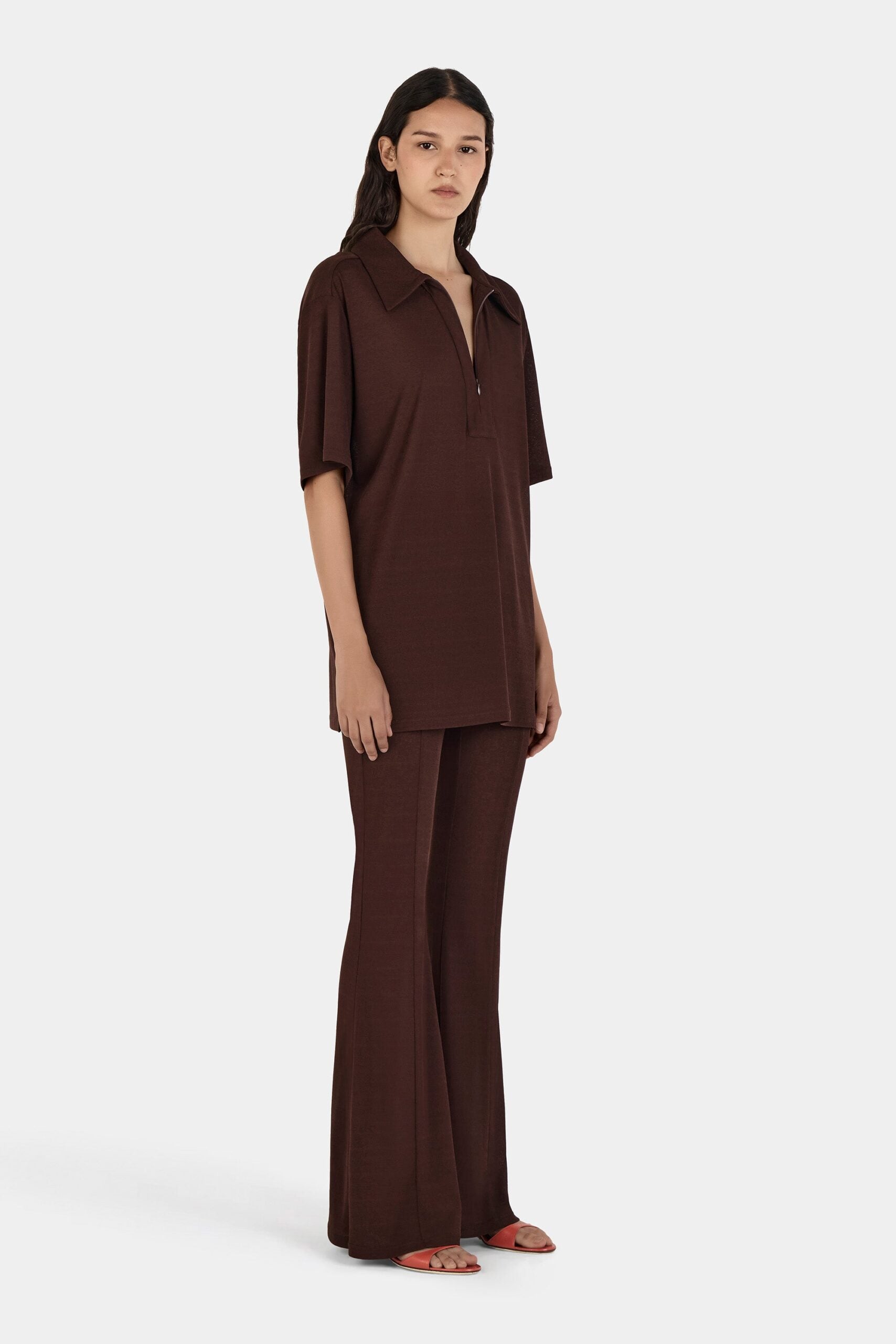 Hansen & Gretel Deluca Shirt Choc - Image 3