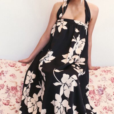 Hansen & Gretel Charlbury Dress Nighthorn Flora - Image 2