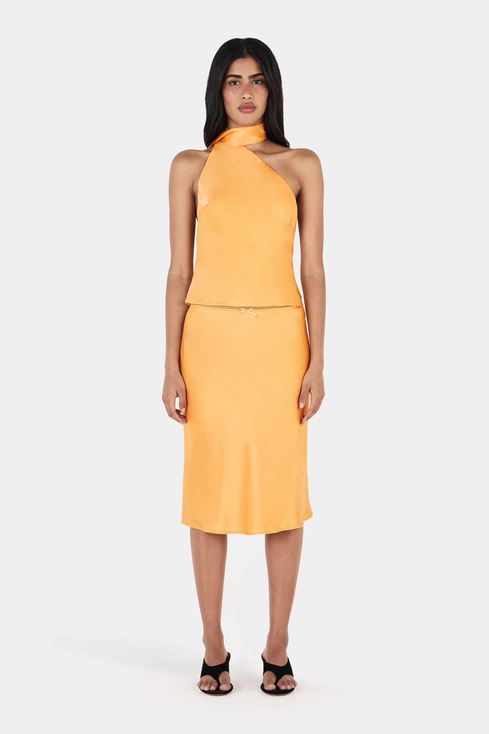Hansen & Gretel Bek Midi Skirt Mango - Image 1