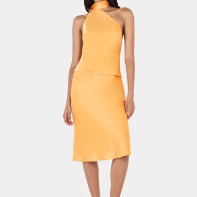 Hansen & Gretel Bek Midi Skirt Mango - Image 2