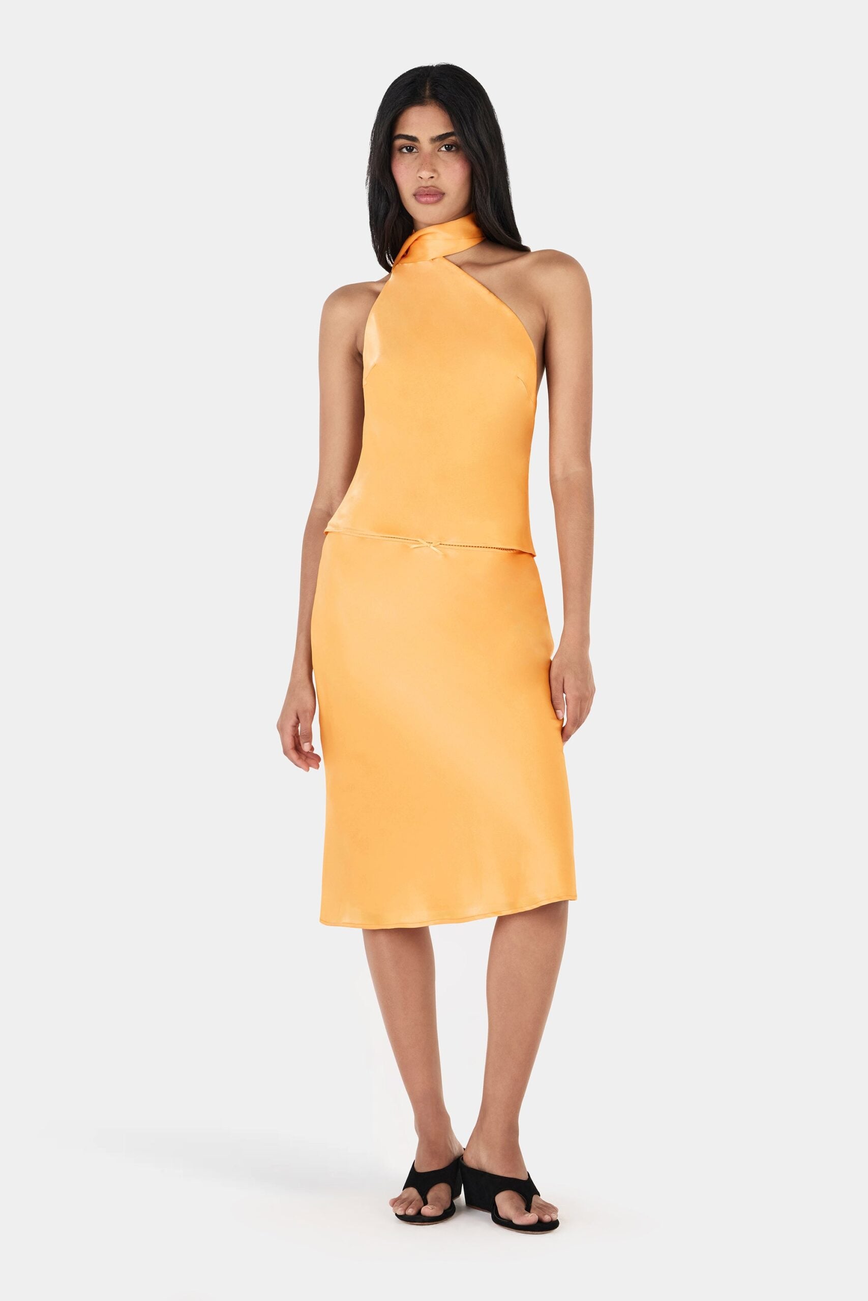 Hansen & Gretel Bek Midi Skirt Mango - Image 2