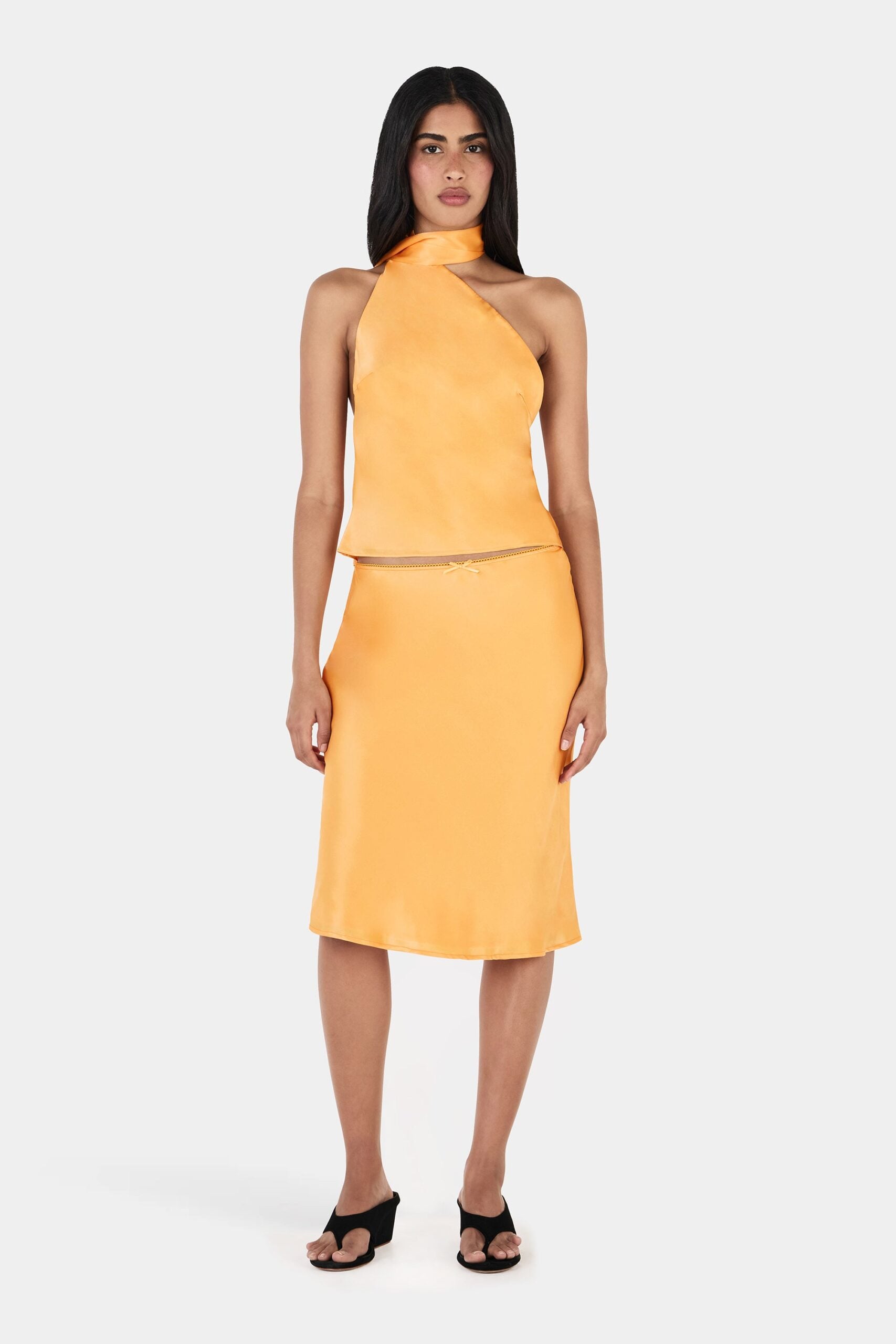 Hansen & Gretel Bek Midi Skirt Mango - Image 3