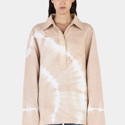 Hansen & Gretel Angus Long Sleeve Beige Tie-Dye - Image 1