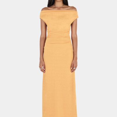 Hansen & Gretel Amara Midi Dress Mango - Image 1