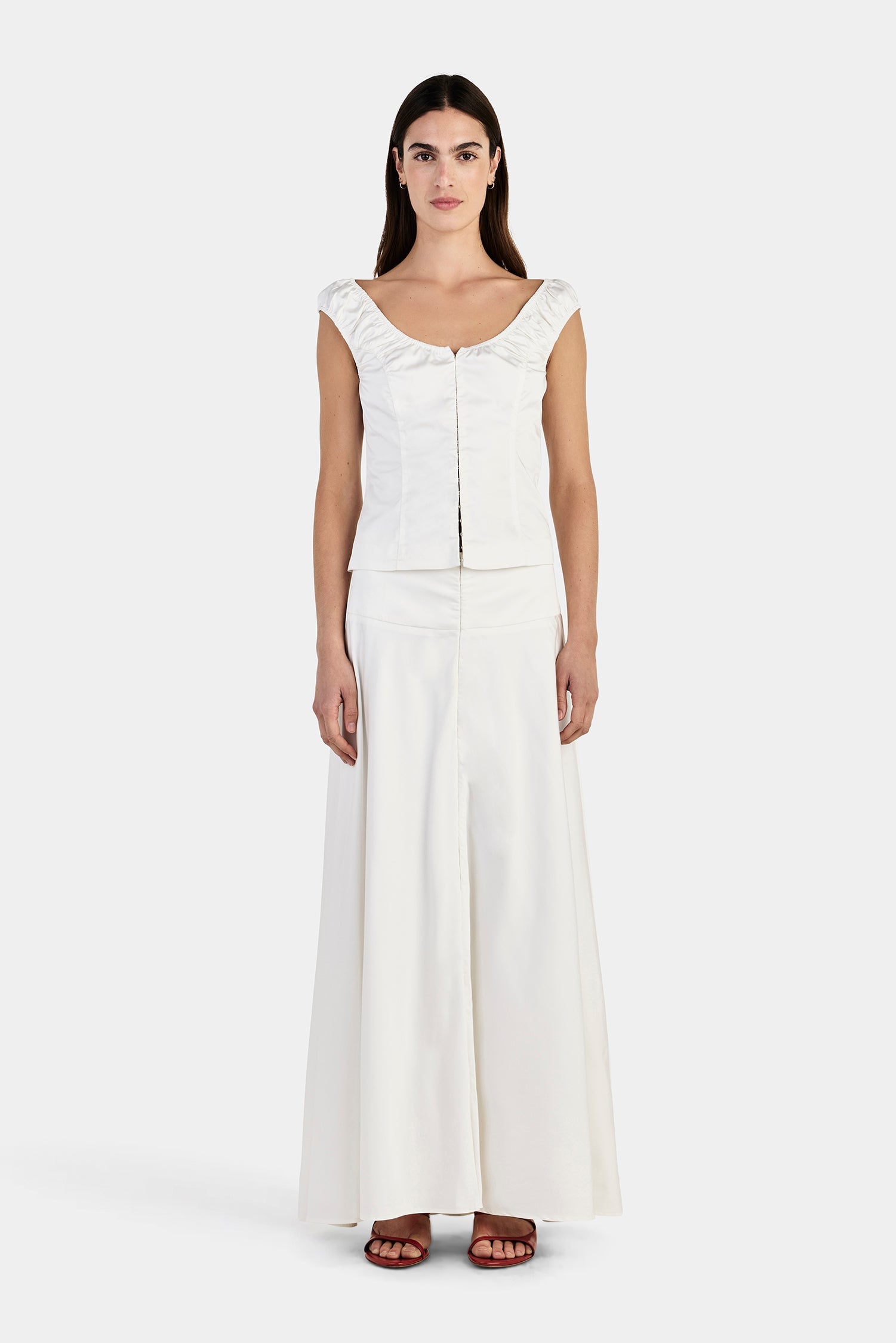 Hansen & Gretel Tash Skirt Ivory