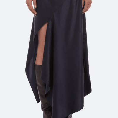 Helmut Lang Silk Slip Skirt - Image 2