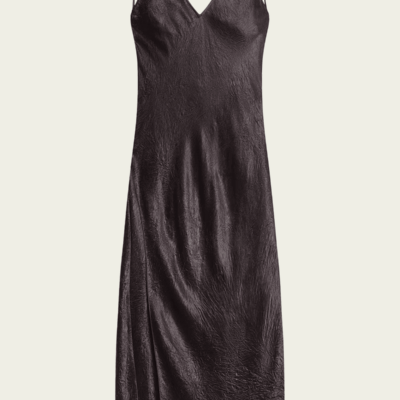 Helmut Lang Crinkle Slip Dress - Image 1
