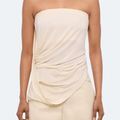 Helmut Lang Twisted Tube Top - Image 2