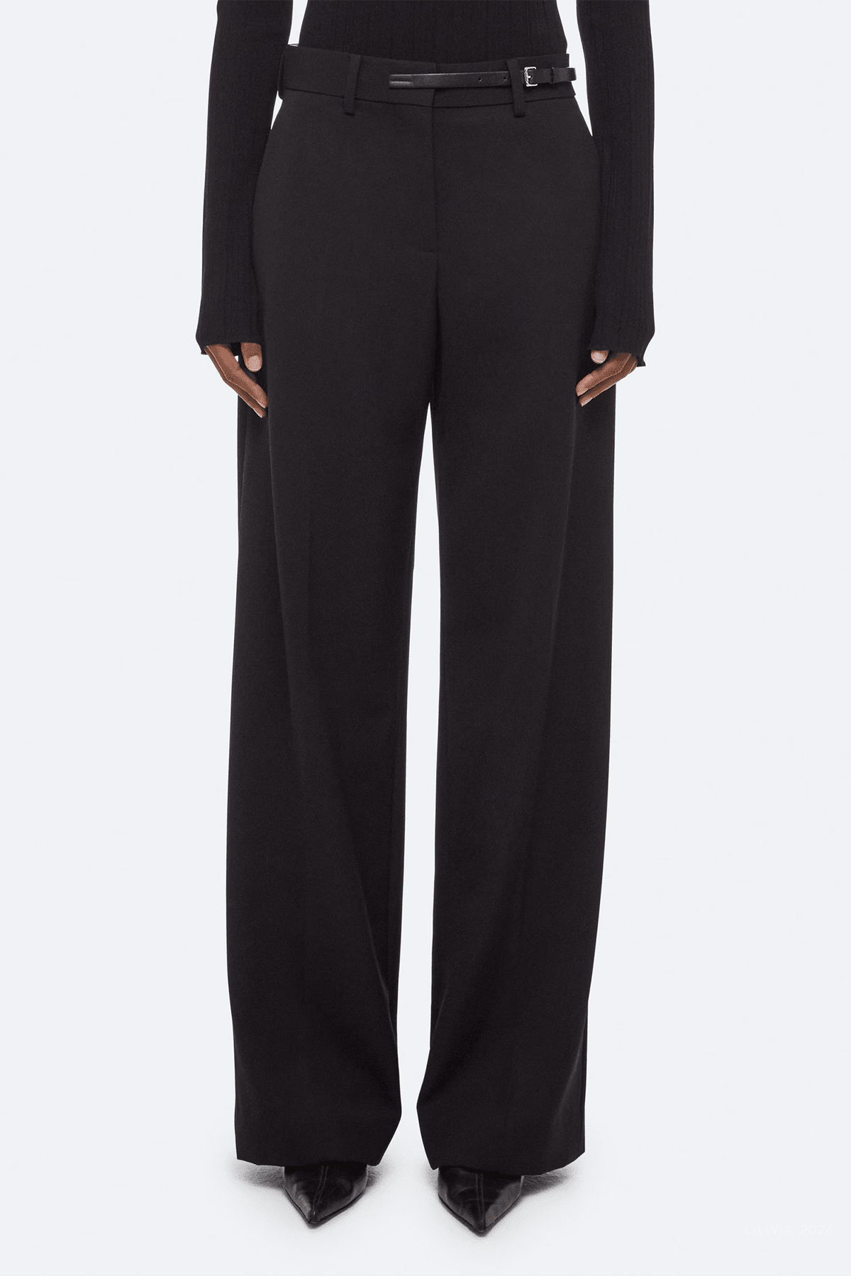 MNHELM041026050703401_2 Helmut Lang Wardrobe Belted Trouser - Image 2