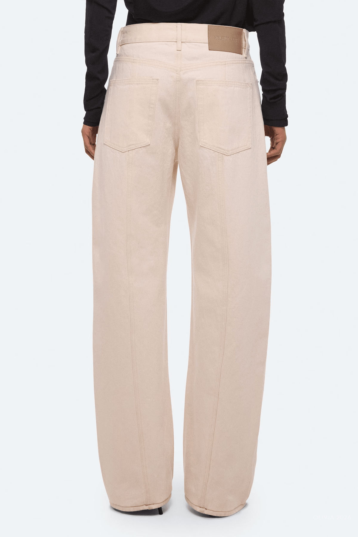 MNHELM041026050703402_3 Helmut Lang Saddle Jeans - Image 3
