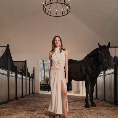 Johanna Ortiz Retro Drape Dress - Image 2