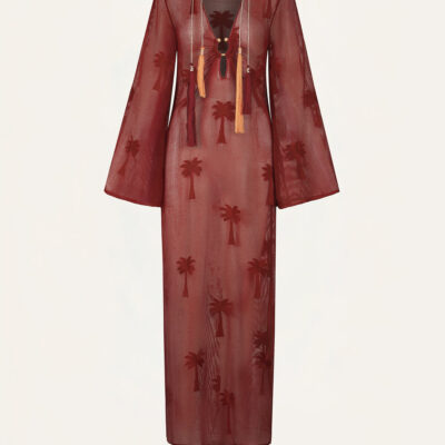 Johanna Ortiz Palm Veil Tunic Dress - Image 1