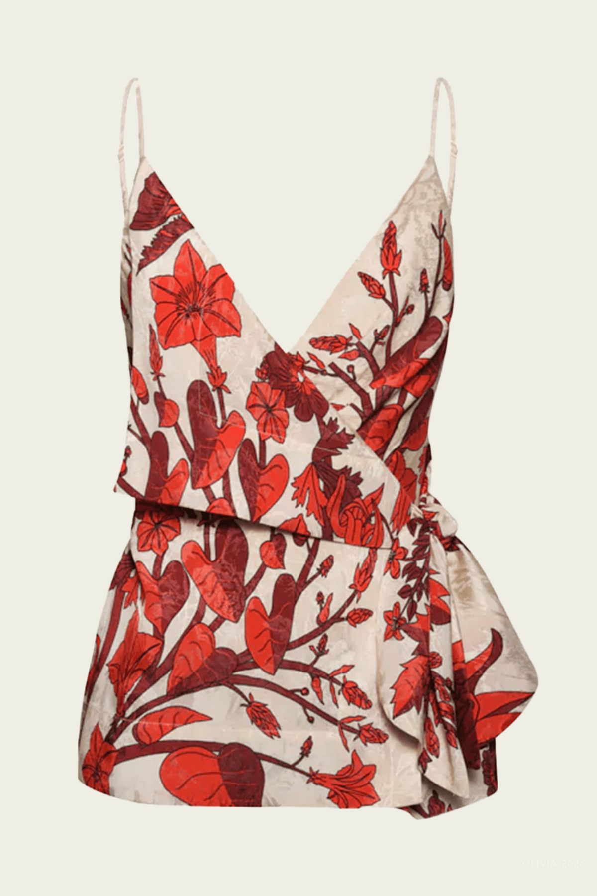 Johanna Ortiz New Gentle Wrap Top - Image 1