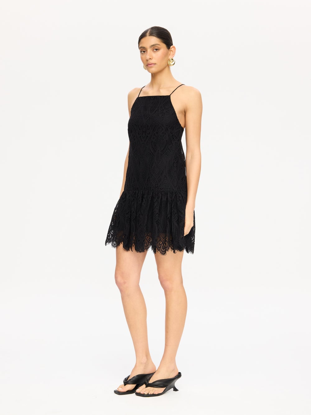 MNKIV041026041244468_2 Kivari Soho Lace Drop Waist Mini Dress - Image 2