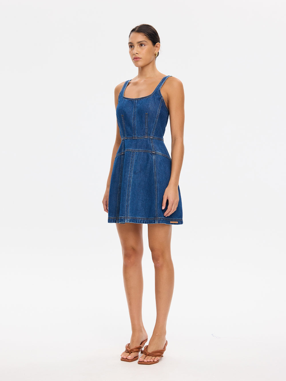 MNKIV041026041244469_3 Kivari Selma Denim Dress - Image 3