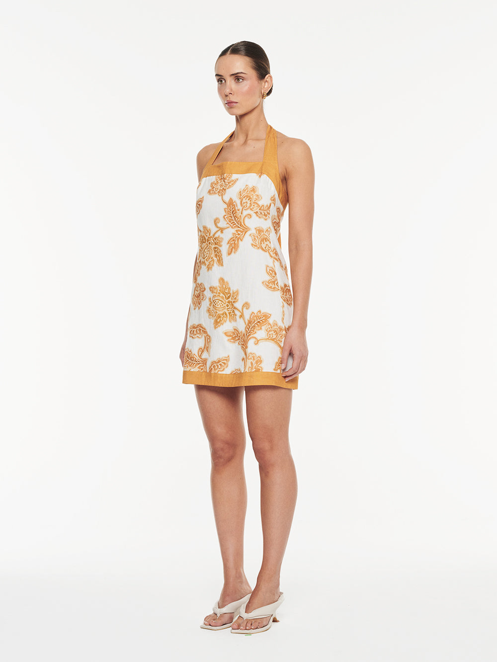 MNKIV041026041244477_3 Kivari Posie Halter Mini Dress - Image 3