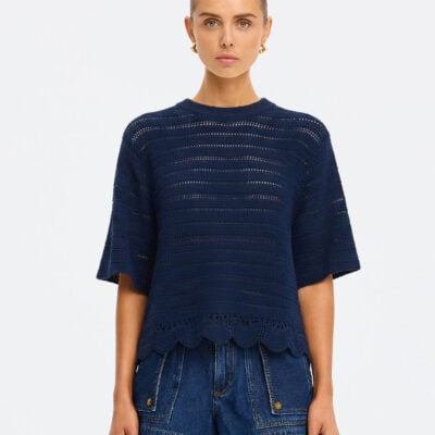 Kivari Poppy Knit Tee - Image 1