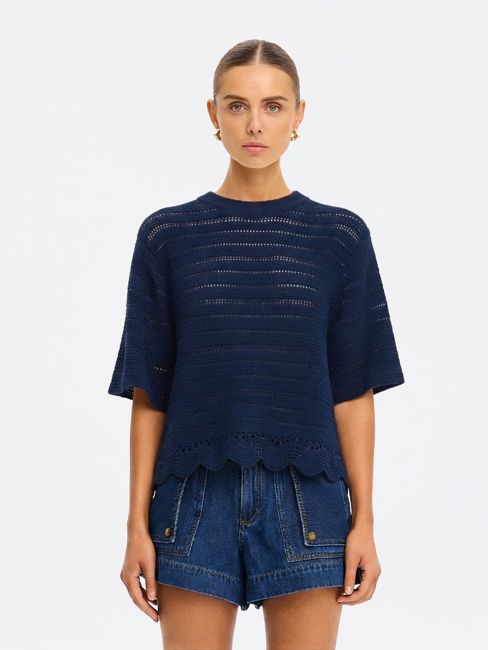 Kivari Poppy Knit Tee - Image 1