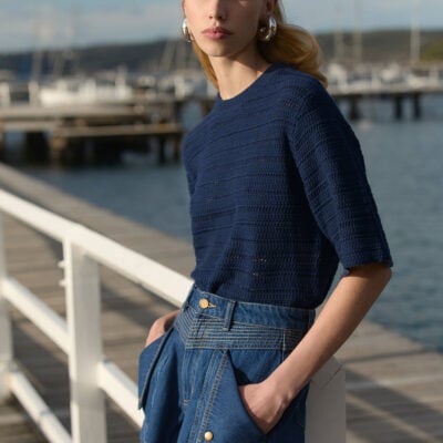 Kivari Poppy Knit Tee - Image 2