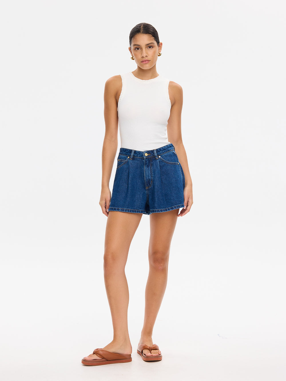 Kivari Monroe Denim Short - Image 1