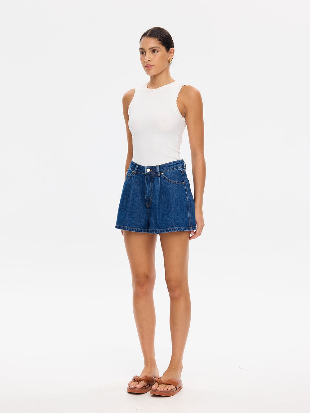 Kivari Monroe Denim Short - Image 2